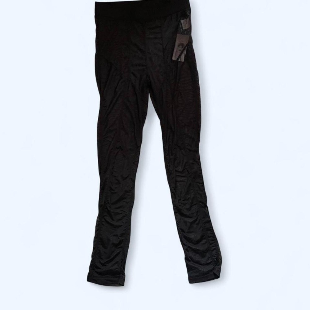 Black mesh transparent leggings size L‎ by Do My Self